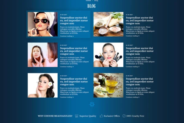 BeauDazzled Wordpress Blog