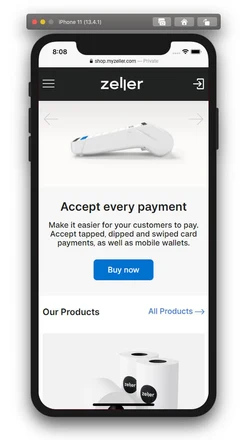 Zeller mobile design