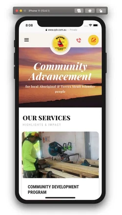 Bynoe CACS mobile design