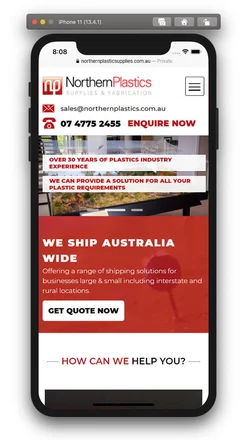 Northern Plastics mobile design